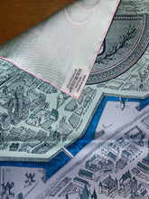 Load image into Gallery viewer, Limited Edition Hermes Silk Twill Scarf “La Cite Cavaliere” by Octave Marsal