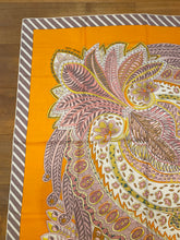 Load image into Gallery viewer, Hermes Cashmere and Silk GM Shawl “Le Jardin De La Maharani Décadre” by Annie Faivre 140.
