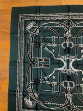 Load image into Gallery viewer, Hermes Embroidered Silk GM Shawl « PRECIEUX BANDANA » 140.
