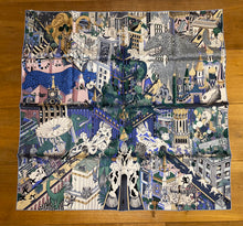 Load image into Gallery viewer, Hermes Silk Scarf “Animapolis” by  Jan Bajtlik.