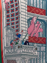 Load image into Gallery viewer, Hermes Silk Scarf “Le Grand Prix Du Faubourg” by Ugo Gattoni.