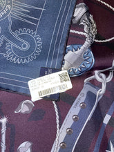 Load image into Gallery viewer, Hermes Double-faced silk scarf “C’est la Fête” by Daiske Nomura