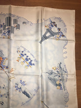 Load image into Gallery viewer, Hermès Silk Twill Scarf « Les Triples » by Nicole Lambert