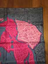 Load image into Gallery viewer, Hermes Silk Twill Scarf “La Cite Cavaliere” by Octave Marsal.