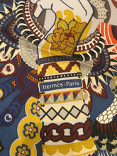 Load image into Gallery viewer, Hermes Silk Twill Scarf “Duo Cosmique” by Kohei Kyomori.