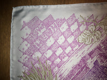 Load image into Gallery viewer, Hermes Silk Twill Scarf “Le Jardin de Leila” by Francois Houtin.