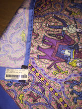 Load image into Gallery viewer, Hermes Silk Shawl “Lalbhai” by Michel Duchene 140