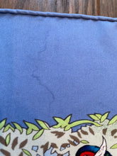 Load image into Gallery viewer, Hermes Silk Twill Scarf “Sichuan” by Robert Dallet.