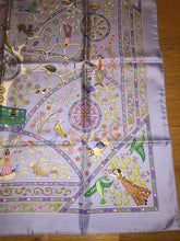 Load image into Gallery viewer, Hermes Silk Scarf “Peuple Du Vent” by Christine Henry