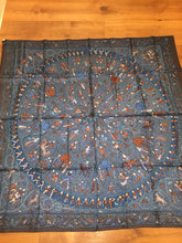 Load image into Gallery viewer, Hermes Silk Shawl “Lalbhai” by Michel Duchene 140