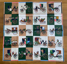 Load image into Gallery viewer, Limited Edition Hermes Silk Scarf «Voitures Exquises» by Jan Bajtlik.