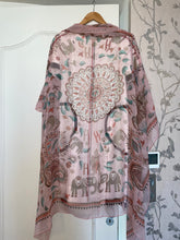 Load image into Gallery viewer, Hermes Silk Mousseline GM Shawl “Carre Kantha” 140.