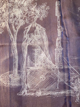 Load image into Gallery viewer, HERMES SILK Mousseline Stole “Toile” by Sopie de Seyne.