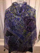 Load image into Gallery viewer, Hermes Silk Mousseline Shawl “Tapis Persans” by Pierre Marie 140