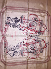 Load image into Gallery viewer, Precious Embroidered Hermes Silk Scarf “Brides de Gala Kantha”