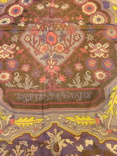 Load image into Gallery viewer, Hermes Silk Mousseline Shawl “Tapis Persans” by Pierre Marie 140