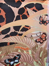 Load image into Gallery viewer, Hermes Silk Twill Scarf “Jaguar Quetzal” by Alice Shirley.