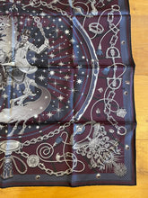 Load image into Gallery viewer, Hermes Double-faced silk scarf “C’est la Fête” by Daiske Nomura