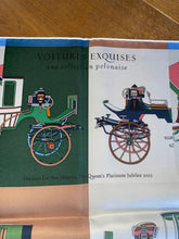 Load image into Gallery viewer, Limited Edition Hermes Silk Scarf «Voitures Exquises» by Jan Bajtlik.