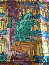 Load image into Gallery viewer, Hermès Silk Scarf «La Legende du Cheval a Plumes» by Ugo Gattoni