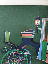 Load image into Gallery viewer, Limited Edition Hermes Silk Scarf «Voitures Exquises» by Jan Bajtlik.