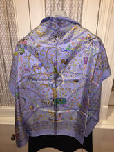 Load image into Gallery viewer, Hermes Silk Scarf “Peuple Du Vent” by Christine Henry