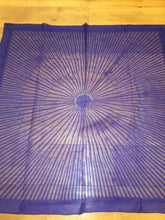 Load image into Gallery viewer, Precious Embroidered Hermes Silk Scarf “Soleil Du Soir” 140