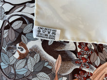Load image into Gallery viewer, Hermes Silk Scarf «Au Coeur de la Vie» by Aline Honoré.