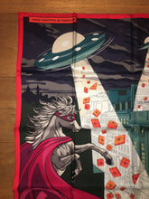 Load image into Gallery viewer, Hermes Silk Twill Scarf “Space Shopping Au Faubourg” by Dimitri Rybaltchenko.