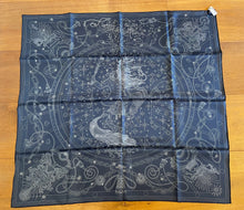 Load image into Gallery viewer, Hermes Double-faced silk scarf “C’est la Fête” by Daiske Nomura