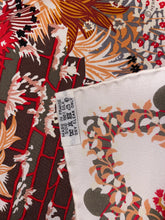 Load image into Gallery viewer, Hermes Silk Twill Scarf “Dans Un Jardin Anglais” by Alice Shirley.