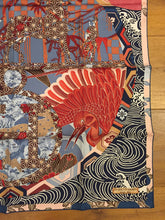 Load image into Gallery viewer, Hermes Silk Scarf “Ex Libris En Kimonos" by Anamorphee