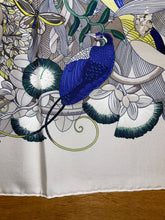 Load image into Gallery viewer, Hermes Silk Scarf «Au Coeur de la Vie» by Aline Honoré.
