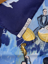 Load image into Gallery viewer, Hermes Silk Scarf “Concerto” Louis Clerc.