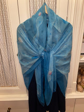 Load image into Gallery viewer, Hermes Silk Mousseline GM Shawl “La Voie Lactee” (Milky Way) by Wladimir Kaminsky 140.