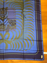 Load image into Gallery viewer, Hermes Silk Dip Dye GM Shawl “Tigre Royal” 140.