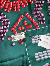 Load image into Gallery viewer, Hermes Silk Wash GM Shawl «Kelly en Perles » 140.