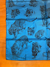 Load image into Gallery viewer, Hermes Silk Scarf “Dans l'atelier de Robert Dallet”.