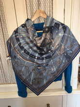 Load image into Gallery viewer, Hermes “C’est la Fête” Double-Faced Silk Scarf  by Daiske Nomura