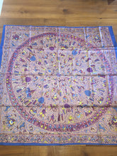 Load image into Gallery viewer, Hermes Silk Shawl “Lalbhai” by Michel Duchene 140