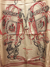 Load image into Gallery viewer, Precious Embroidered Hermes Silk Scarf “Brides de Gala Kantha”