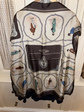 Load image into Gallery viewer, Special edition Hermes Silk Twill Scarf «Les banquiers » by Hugo Grykar