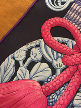 Load image into Gallery viewer, Hermes Silk Scarf Parures de Samourais by Aline Honore