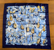 Load image into Gallery viewer, Hermes Silk Scarf “Concerto” Louis Clerc.