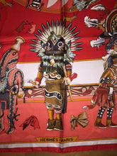 Load image into Gallery viewer, Hermes Silk Plume “Kachinas” by Kermit Oliver 140