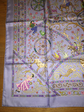 Load image into Gallery viewer, Hermes Silk Scarf “Peuple Du Vent” by Christine Henry