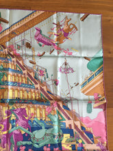 Load image into Gallery viewer, Hermès Silk Scarf «La Legende du Cheval a Plumes» by Ugo Gattoni