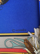 Load image into Gallery viewer, Hermes Silk Scarf Kachinas by Kermit Oliver