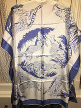 Load image into Gallery viewer, Hermes Silk Jaquard Scarf “Guepards” by Robert Dallet.