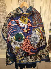 Load image into Gallery viewer, Hermes Silk Twill Scarf “Duo Cosmique” by Kohei Kyomori.